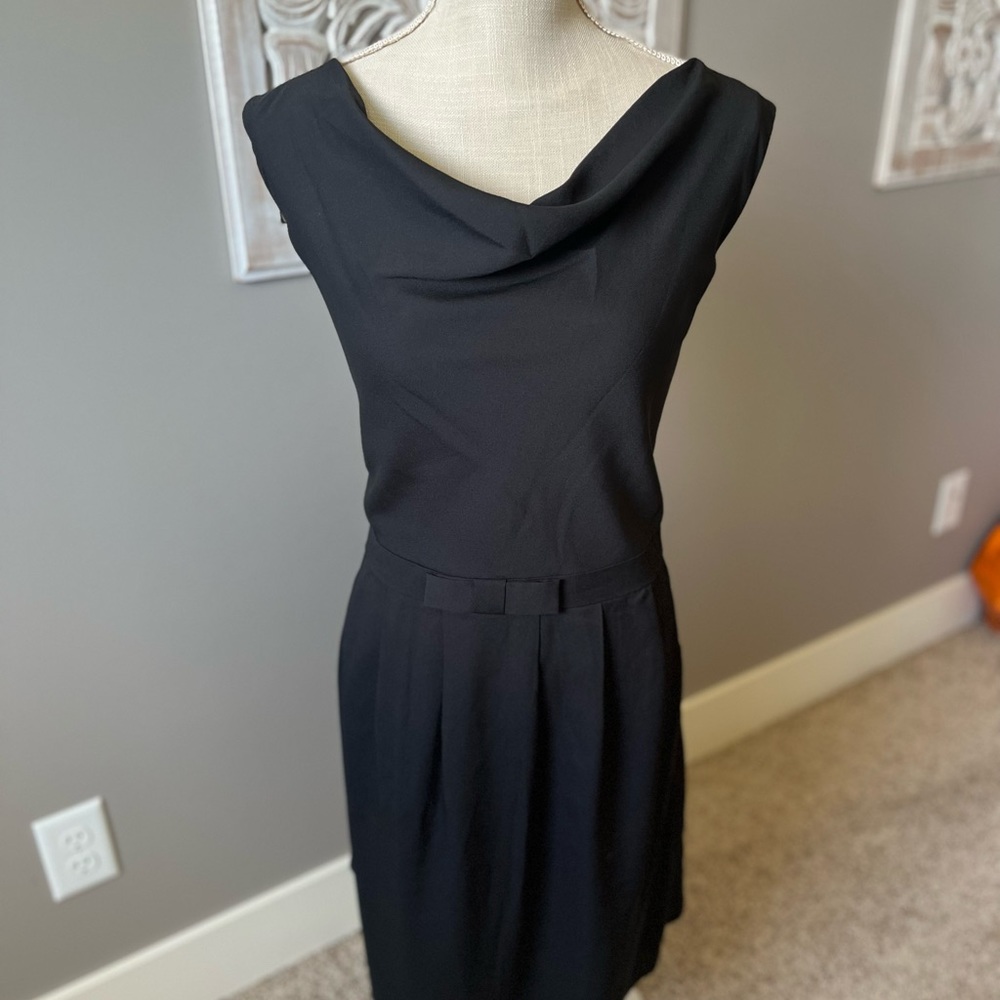 Lands' End Elegant Black Dress